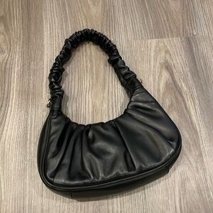 Black shoulder bag
